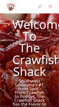 Mobile Screenshot of hebertscrawfishshack.com